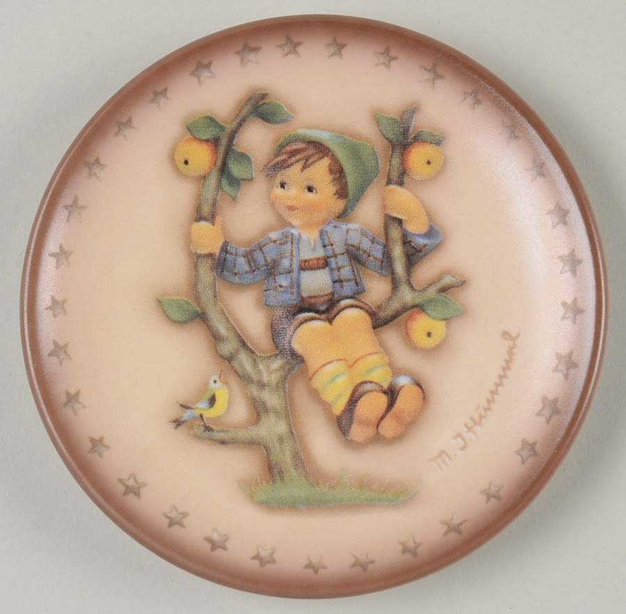 Miniature Annual Plate Apple Tree Boy - Boxed by Goebel-1