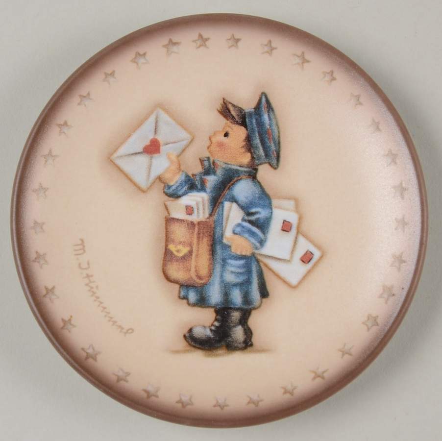 Miniature Annual Plate Postman - No Box by Goebel-1