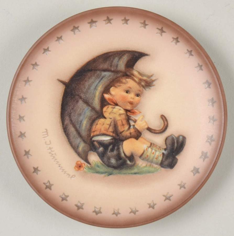 Miniature Annual Plate Umbrella Boy - Boxed by Goebel-1