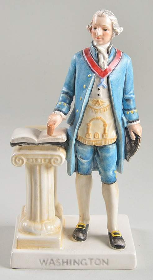 Masonic Brothers & Statesmen George Washington Only - No Box by Goebel-1