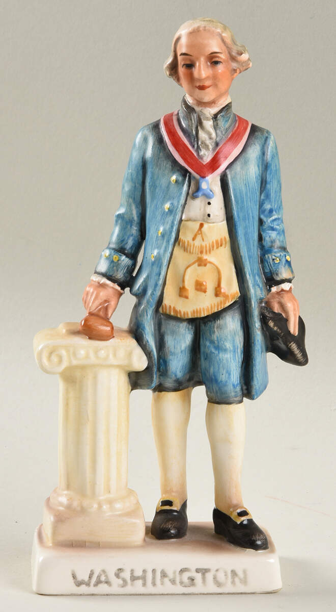 Masonic Brothers & Statesmen Washington  - No Box by Goebel-1