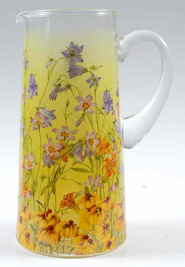 Wildflowers Green Wildflower Pitcher - With Box by Goebel-1