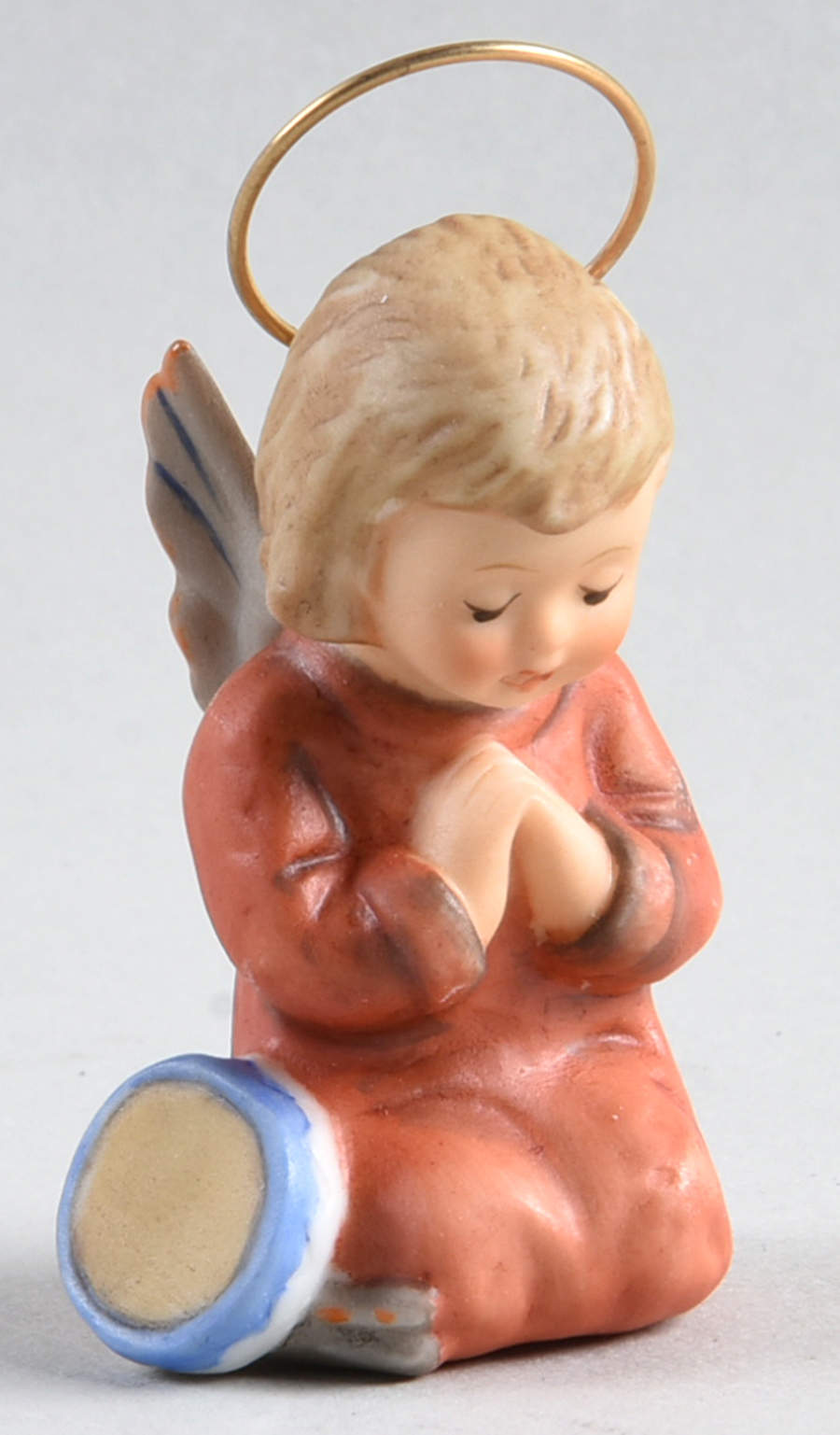 Glory To the Newborn King Wreath Angel Knelling - No Box by Goebel-1