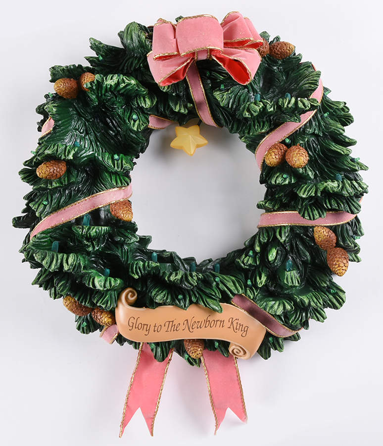 Glory To the Newborn King Wreath Wreath Only - No Box by Goebel-1