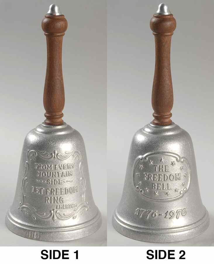 Freedom Bell-Bicentennial Freedom Bell-Pewter - No Box by Gorham Silver-1