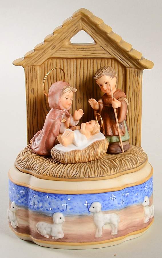 Berta Hummel Musicals Holy Night-Silent Night - No Box by Goebel-1