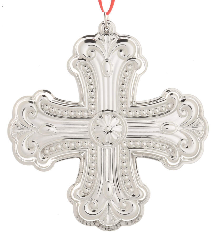 Annual Sterling Cross 2025 Cross - Boxed by Gorham Silver-1