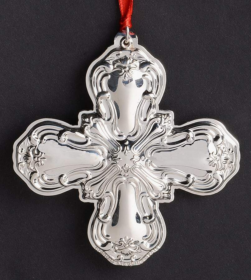 Annual Sterling Cross 2015-Cross  3 1/2 H - Boxed by Gorham Silver-1