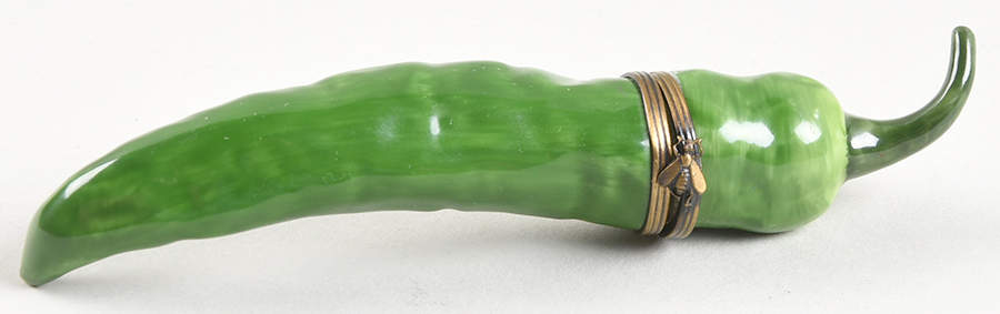 Gerard Ribierre Limoges Box Jalapeno Pepper Bee Closure - No Box by Gerard Ribierre-1