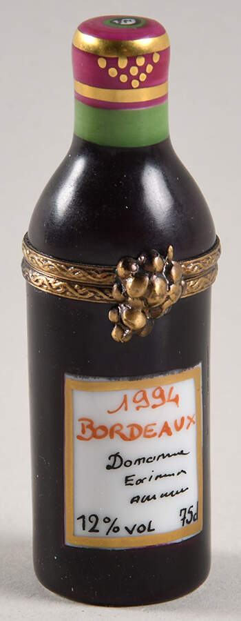Gerard Ribierre Limoges Box Wine Bottle - No Box by Gerard Ribierre-1