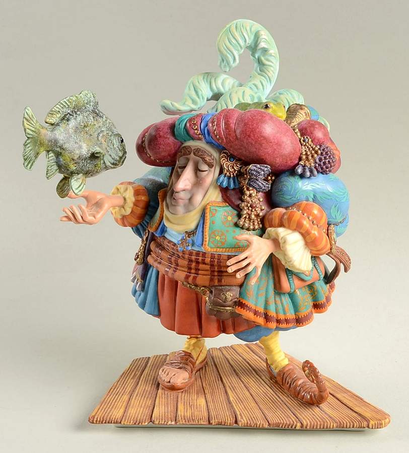 James Christensen Collection Levi Levitates A Stone Fish - With Box by Greenwich Workshop-1