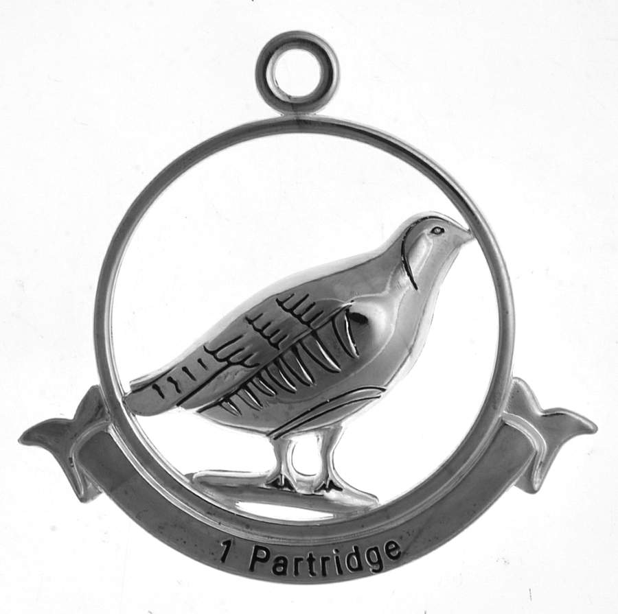 Twelve Days of Christmas Partridge - No Box by Godinger-1