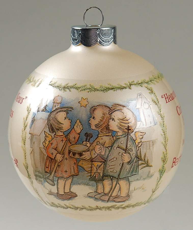 Berta Hummel Annual Ball Ornament Heavenly News - No Box Nb1995 by Goebel-1