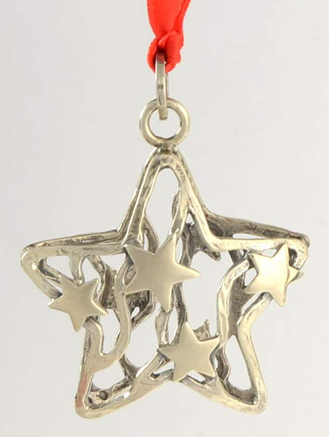 Bronzobianco Ornaments Star - Boxed by Giovanni Raspini (Italy)-1