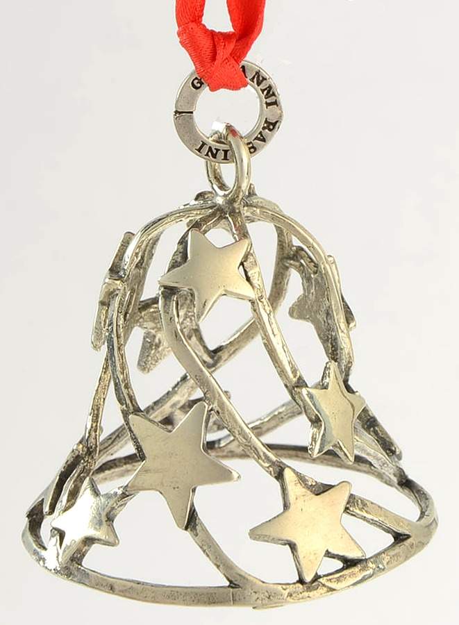 Bronzobianco Ornaments Bell - No Box by Giovanni Raspini (Italy)-1