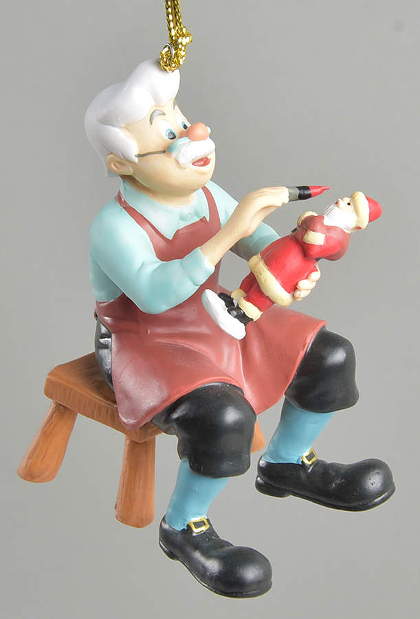 Disney President's Edition-Porcelain Geppetto - A Gift For Pinocchio - Boxed by Grolier-1