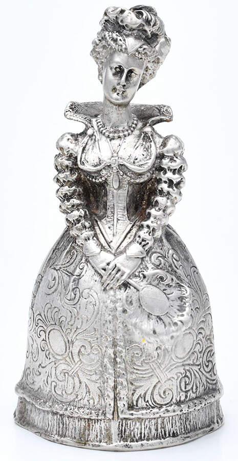 Women Who Changed the Course of History Marie De Medicis - No Stand - No Box by Gorham Silver-1