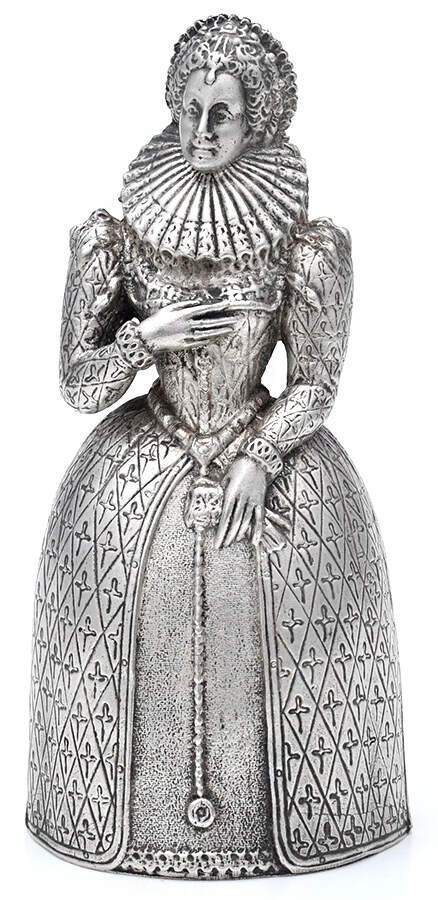 Women Who Changed the Course of History Queen Elisabeth I - No Stand - No Box by Gorham Silver-1