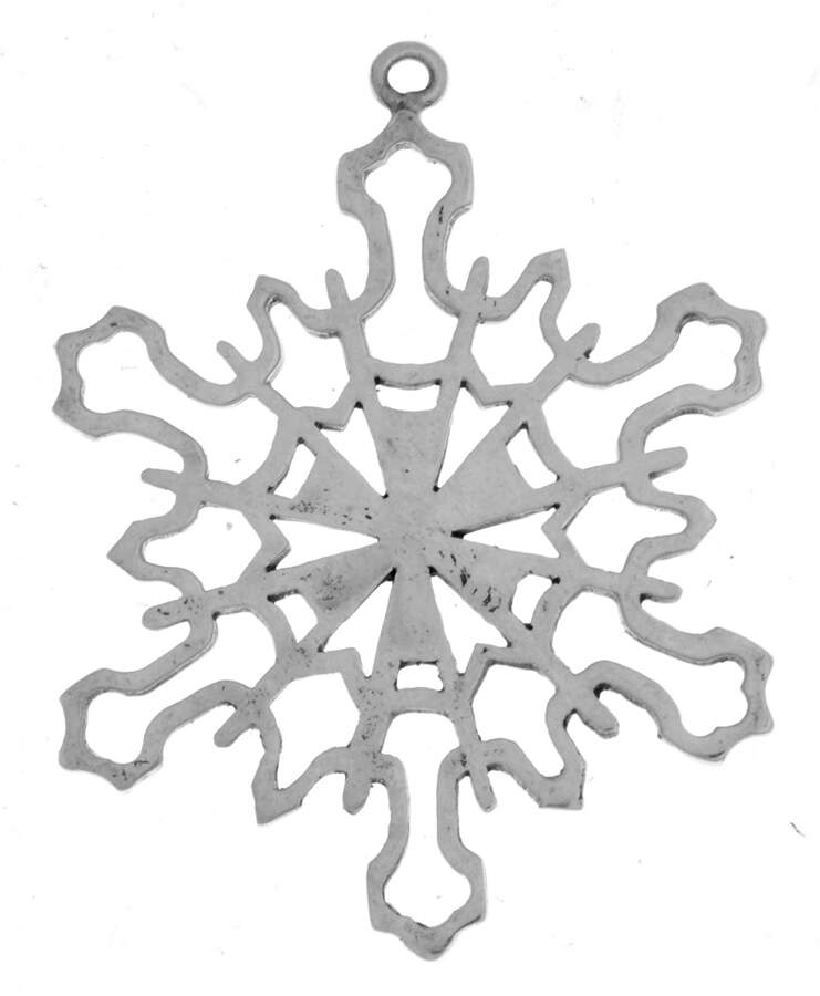 Snowflakes 1983 Snowflake - No Box by Gusterman Silversmiths-1