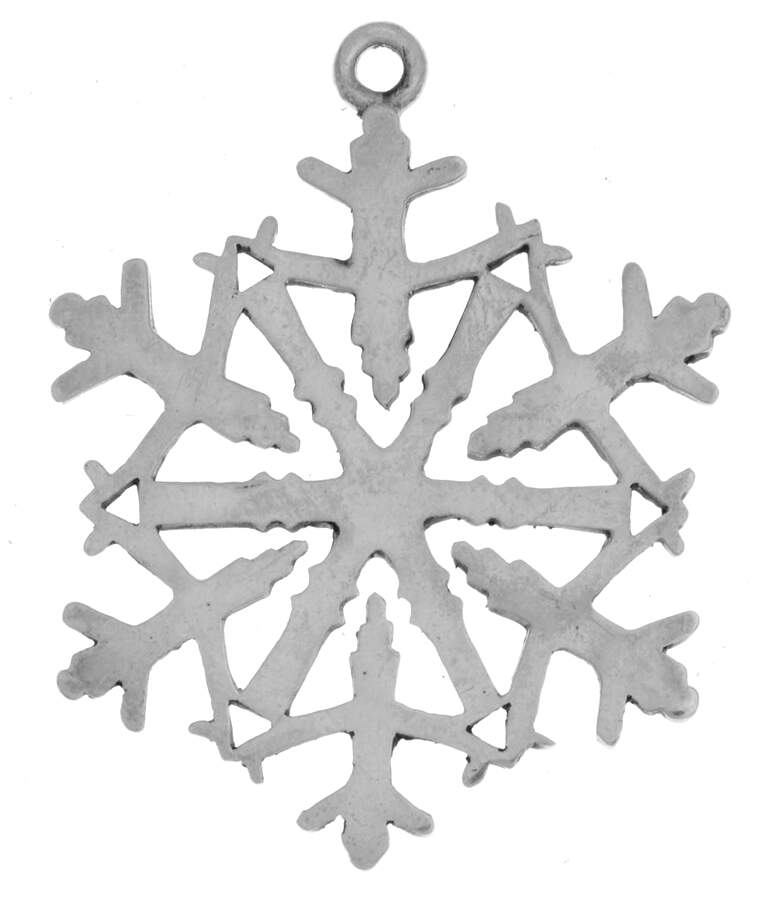Snowflakes 1980 Snowflake - Boxed by Gusterman Silversmiths-1