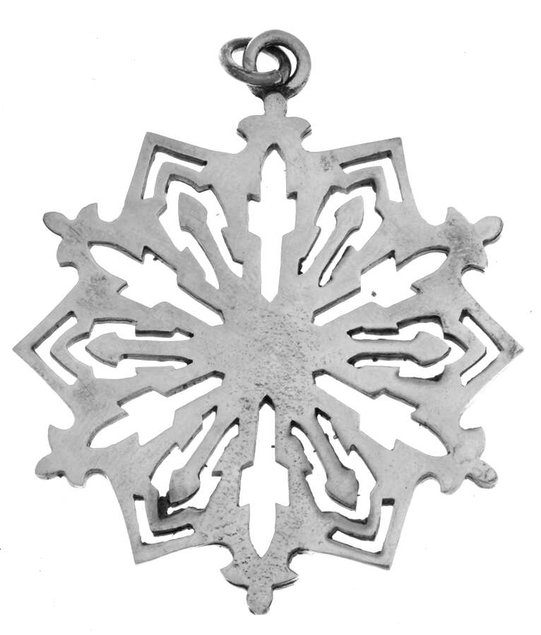 Snowflakes 2002 Snowflake - Boxed by Gusterman Silversmiths-1