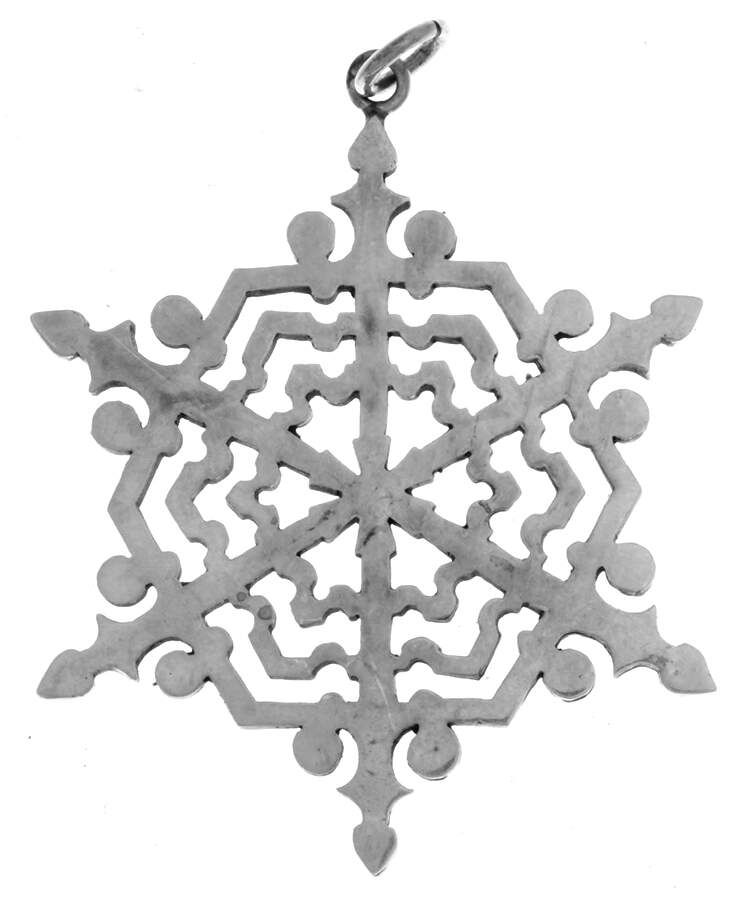 Snowflakes 1999 Snowflake - No Box by Gusterman Silversmiths-1