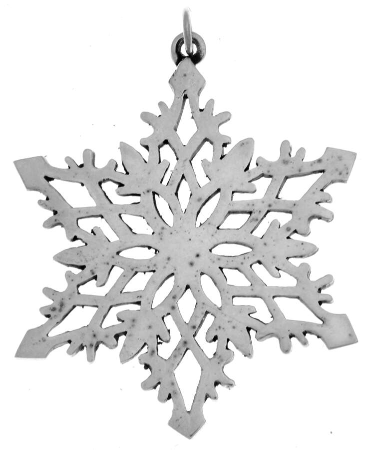 Snowflakes 1998 Snowflake - No Box by Gusterman Silversmiths-1