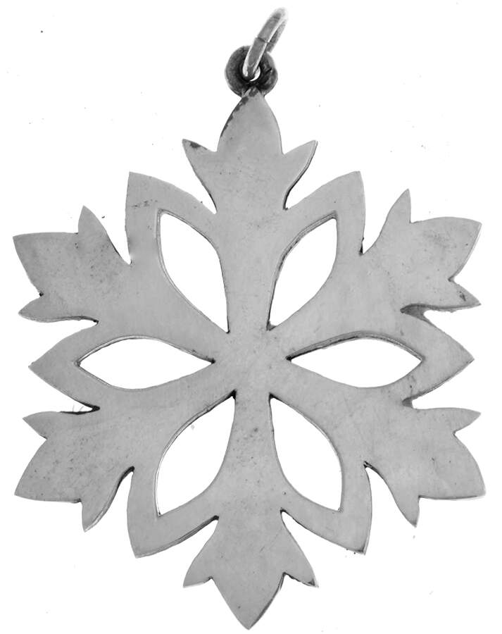 Snowflakes 1997 Snowflake - No Box by Gusterman Silversmiths-1