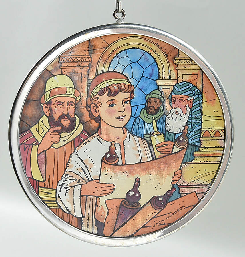The Greatest Story Ever Told The Boy Jesus At The Temple - Boxed by Glassmasters-1