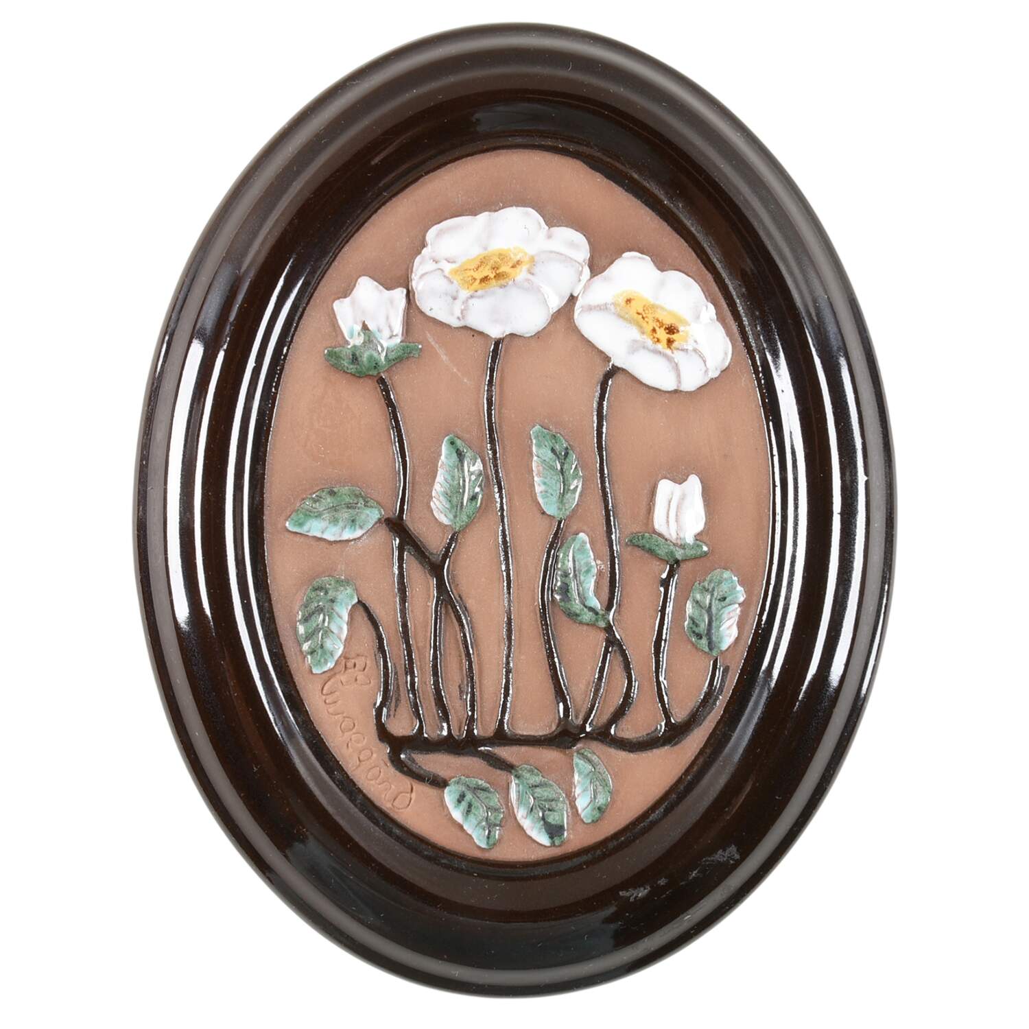 Floral Plaques Anemone - No Box by Gabriel (Sweden)-1