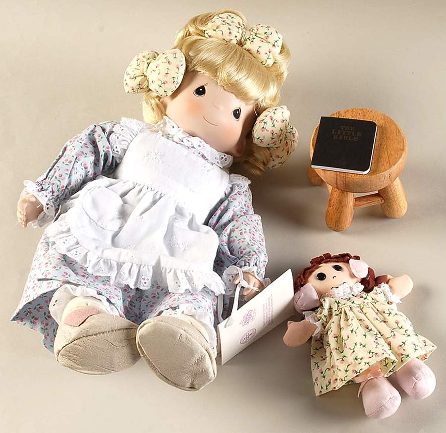 Precious Moments Doll Collection Tell The Story Of Jesus - With Box by Hamilton Collection-1