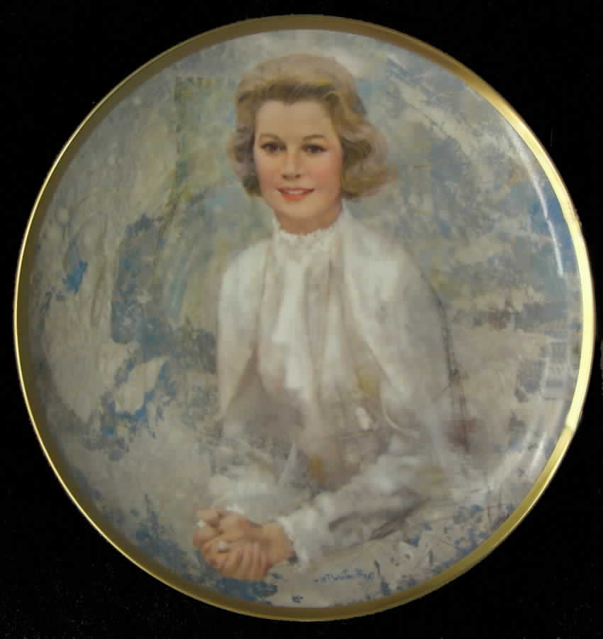 Hamilton Plate Princess Grace - No Box by Hamilton Collection-1