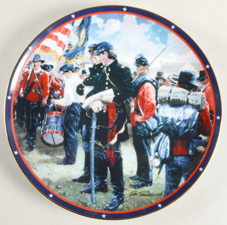 American Civil War Assembling The Troops - Boxed by Hamilton Collection-1
