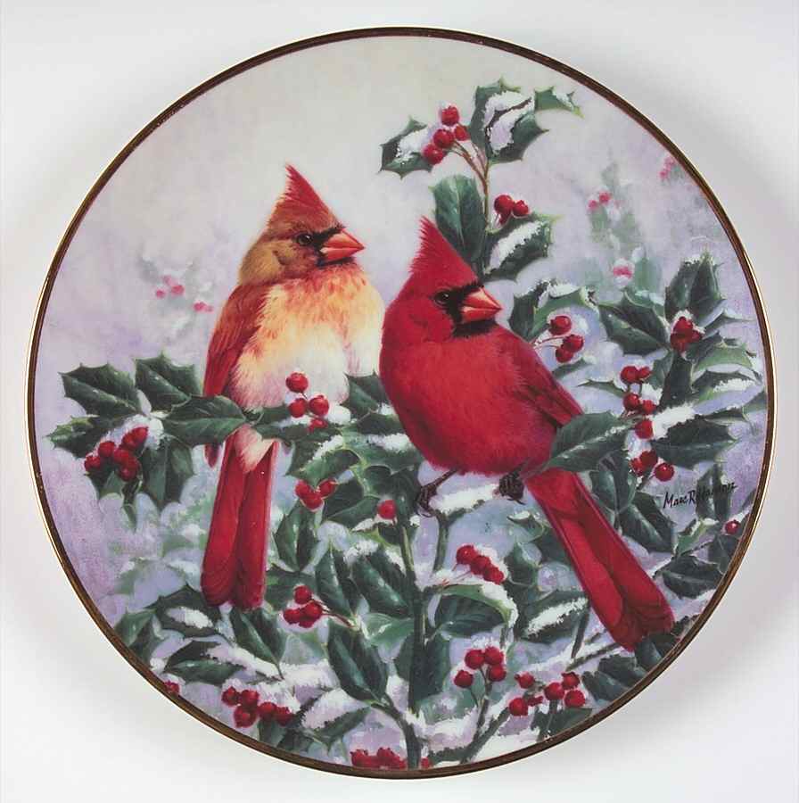 A Garden Song Winter Splendor - No Box by Hamilton Collection-1