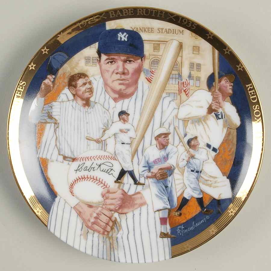 Best of Baseball The Legendary Babe Ruth - Boxed by Hamilton Collection-1