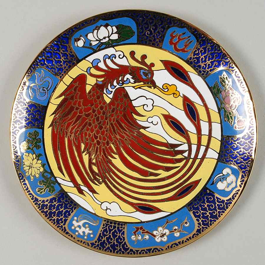 Chinese Symbols of the Universe Phoenix - No Box by Hamilton Collection-1