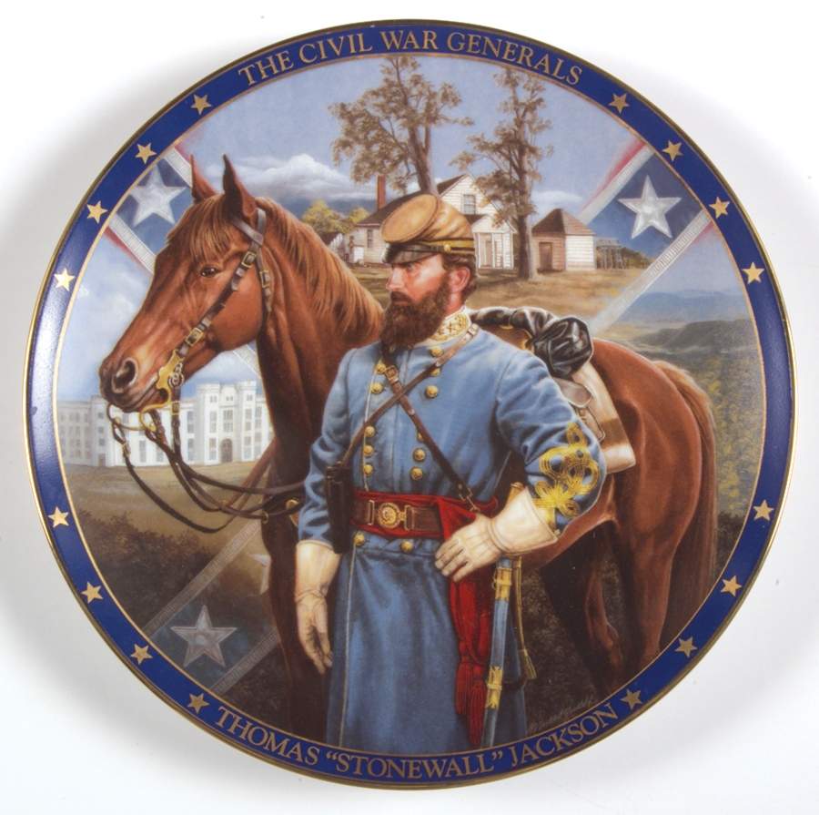 Civil War Generals Thomas Stonewall Jackson - No Box by Hamilton Collection-1