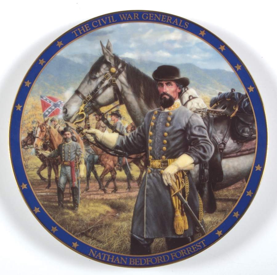 Civil War Generals Nathan Bedford Forrest - No Box by Hamilton Collection-1