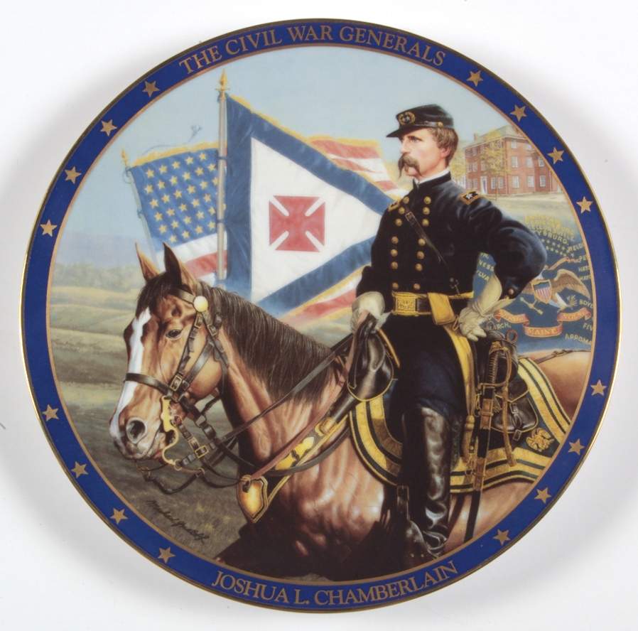 Civil War Generals Joshua L Chamberlain - No Box by Hamilton Collection-1
