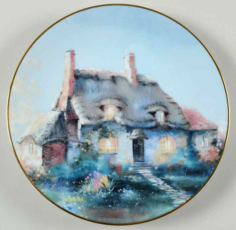 English Country Cottages Lullabye Cottage - No Box by Hamilton Collection-1