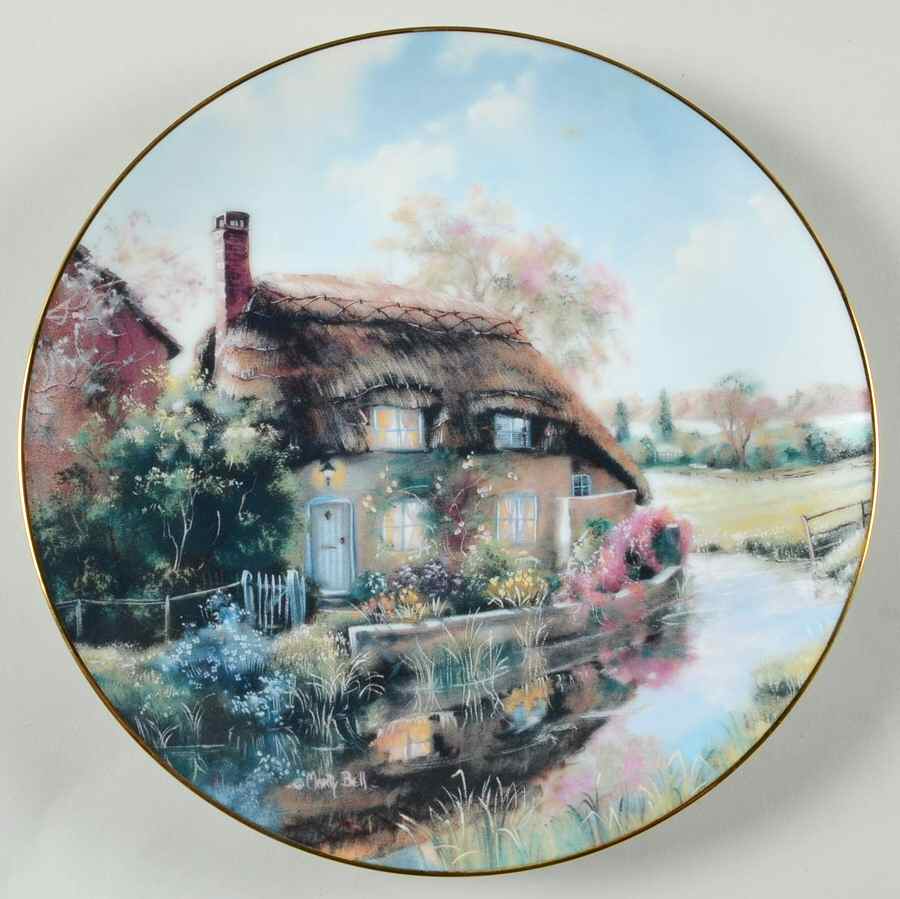 English Country Cottages Murrle Cottage - No Box by Hamilton Collection-1