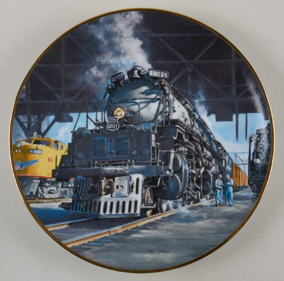 Golden Age of American Railroad  Big Boy - No Box by Hamilton Collection-1