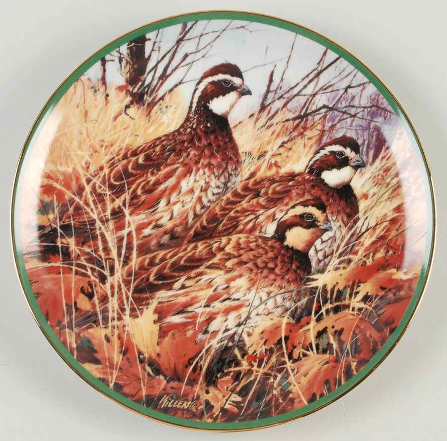 North American Gamebirds Bobwhite Quail - No Box by Hamilton Collection-1