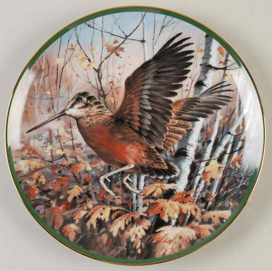 North American Gamebirds Woodcock - No Box by Hamilton Collection-1