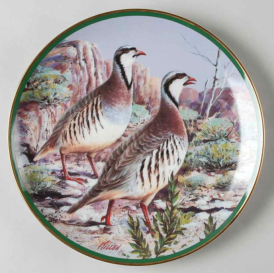 North American Gamebirds Chukar Partridge - No Box by Hamilton Collection-1
