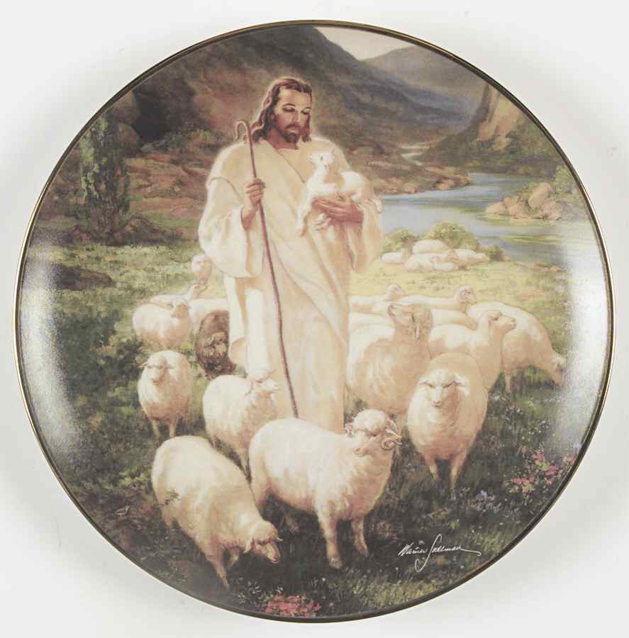 Portraits of Jesus Jesus, The Good Shepherd - Boxed by Hamilton Collection-1
