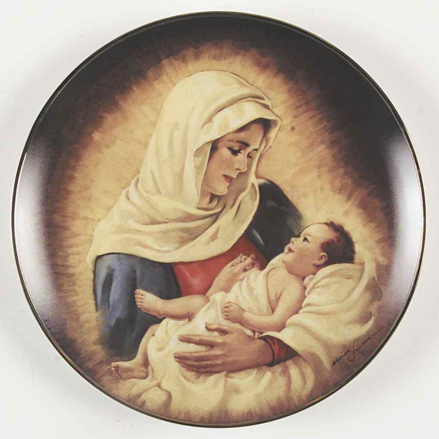 Portraits of Jesus Madonna And Christ Child - No Box by Hamilton Collection-1