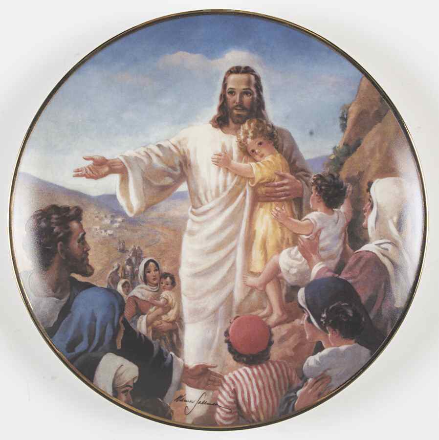 Portraits of Jesus Jesus, The Children's Friend - Boxed by Hamilton Collection-1