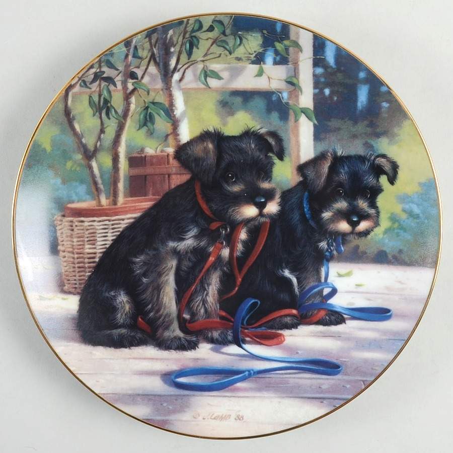 Puppy Playtime A New Leash On Life - No Box by Hamilton Collection-1