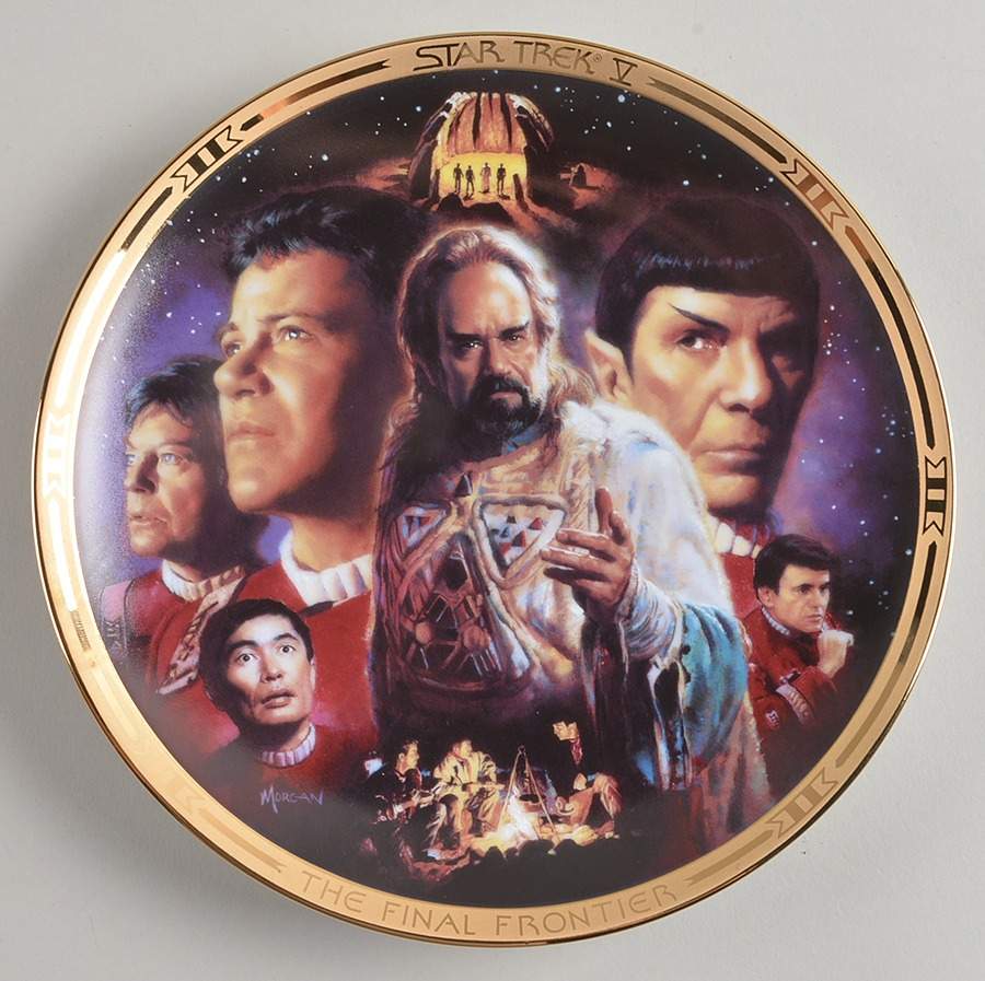 Star Trek-The Movies Final Frontier-Star Trek V - No Box by Hamilton Collection-1